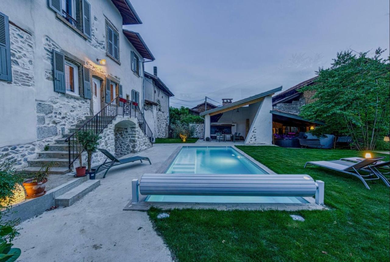 La Cabane Du 375, Piscine Clim,Jacuzzi Et Insolite Saint-Jean-de-Moirans Bagian luar foto